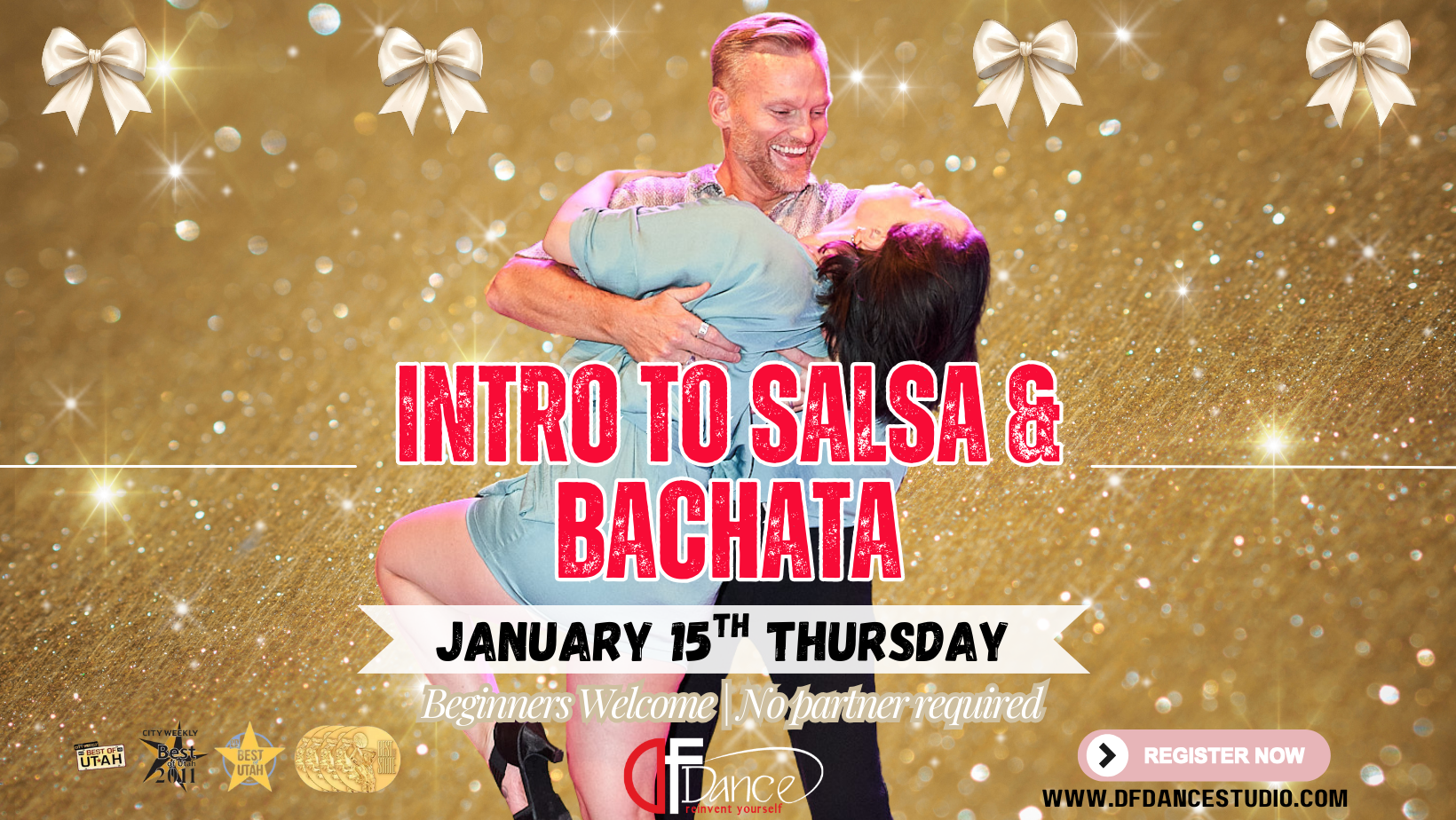 ๐๐ค Latin Dance for Everyone: Salsa & Bachata! Beginners welcome!๐No partner needed๐