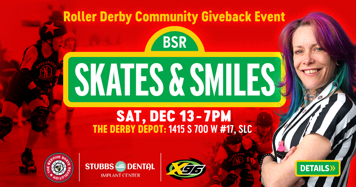 Skates & Smiles—Roller Derby Community Giveback Event