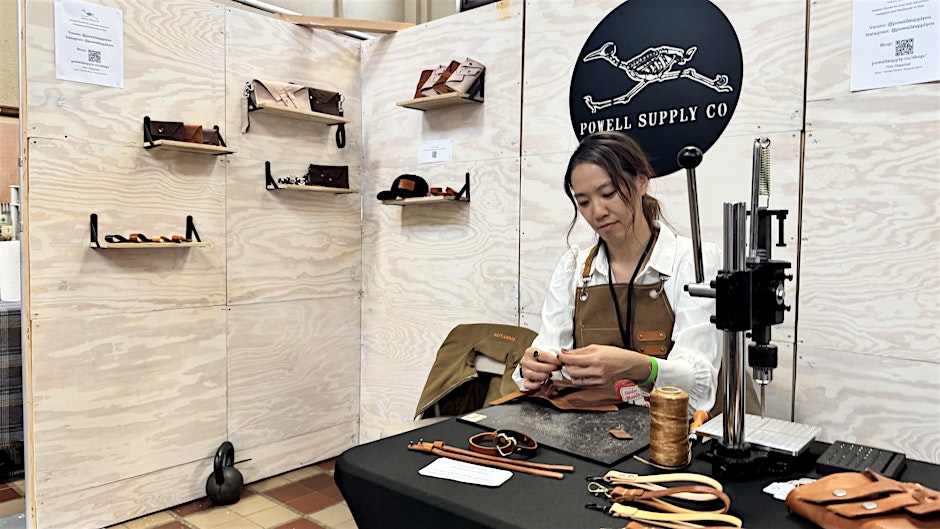 Craft Lake City Workshop: Handmade Leather Book Covers