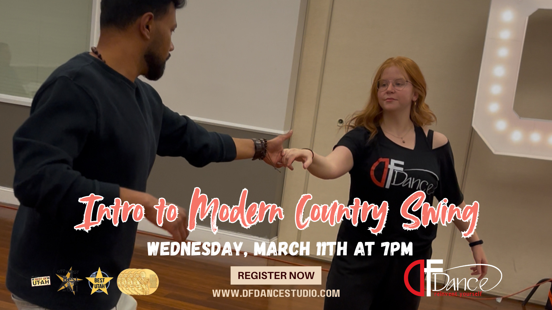 Intro to Modern Country Swing! 🤠 No Partner or experience needed🌟