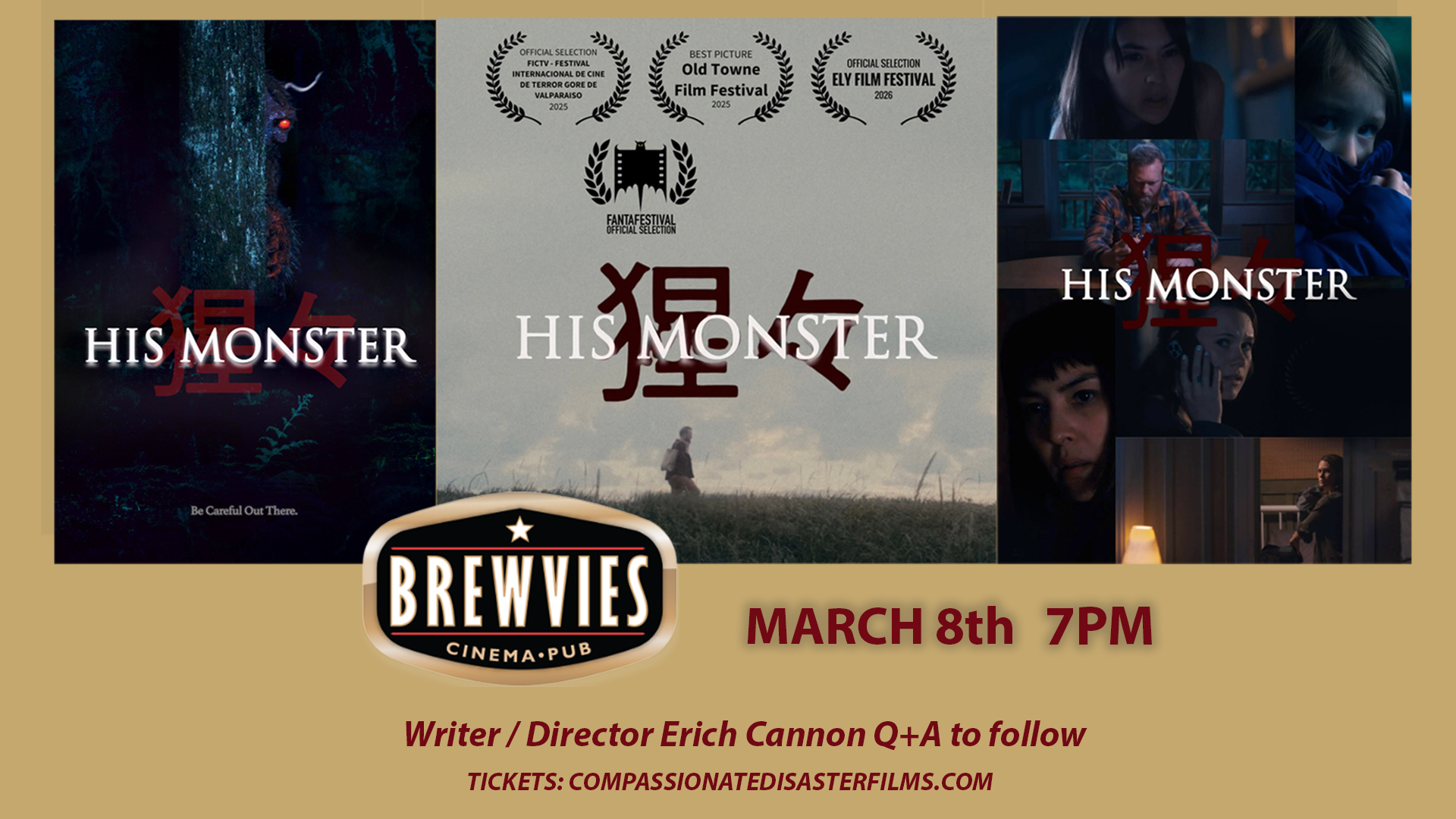 “HIS MONSTER” FILM SCREENING