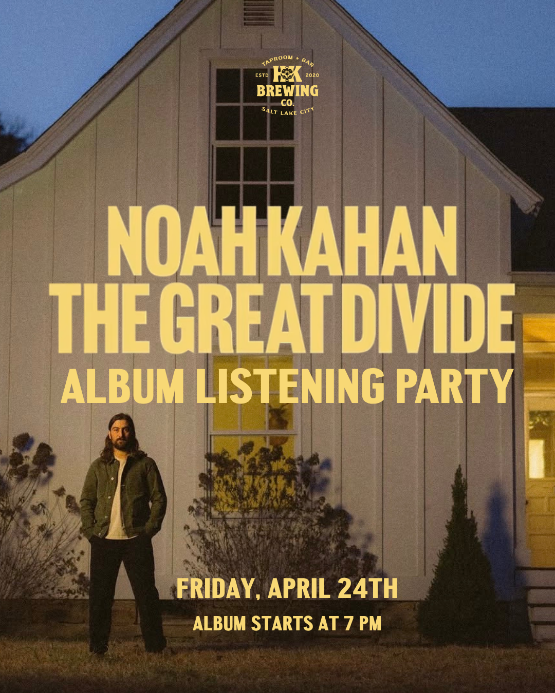 Noah Kahan – The Great Divide Album Listening Party