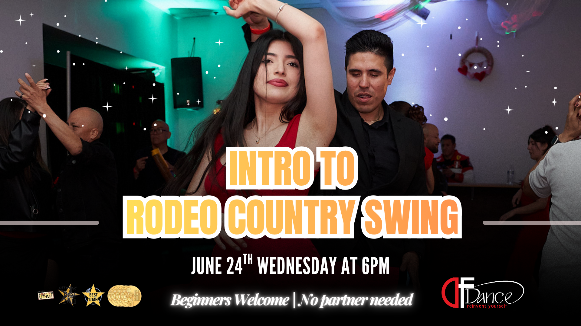 Intro to Rodeo Country Swing💃🏻🕺🏻No partner or experience needed🤠